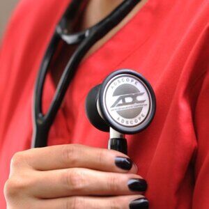ADC ADSCOPE Lifetime Clinical Doctor Nurse Stethoscope 603 BK Black Adult 30 NWT
